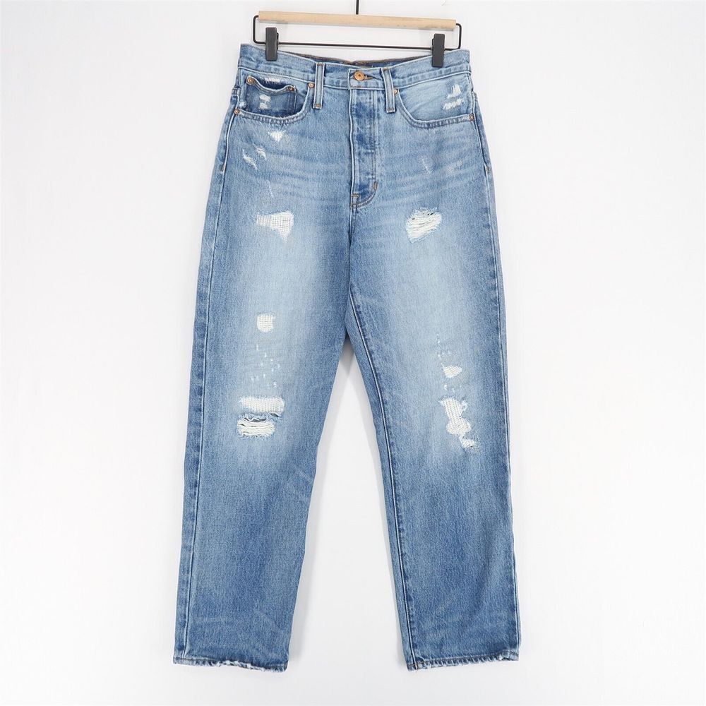 J. Crew Women's Boyfriend Jeans - Light Blue